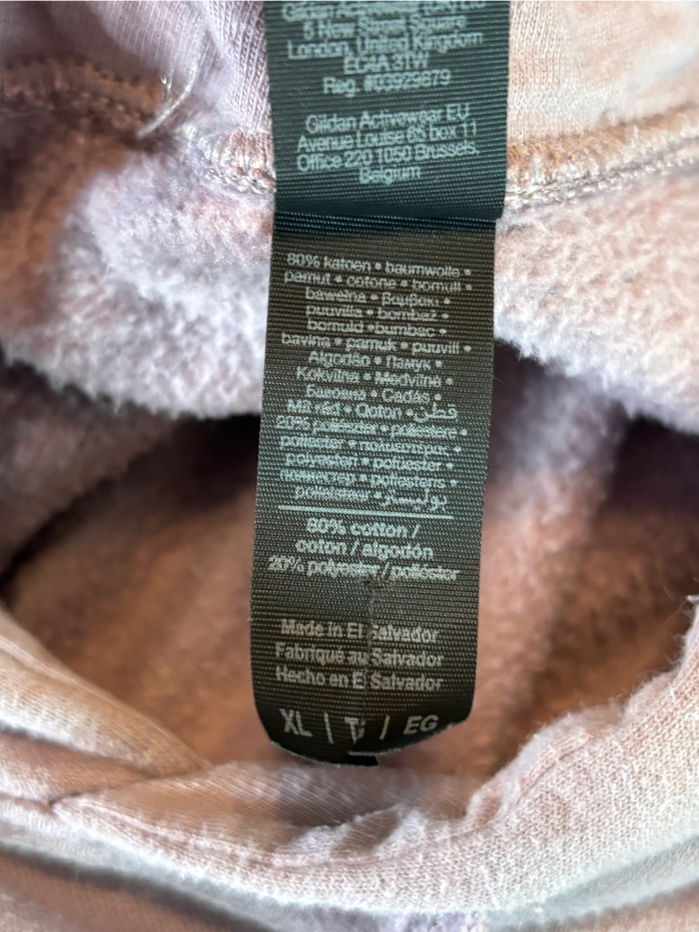 Younglife 1941 Sharp Top Cove Georgia Mauve Hoodie Sweatshirt XL - Picture 9 of 9